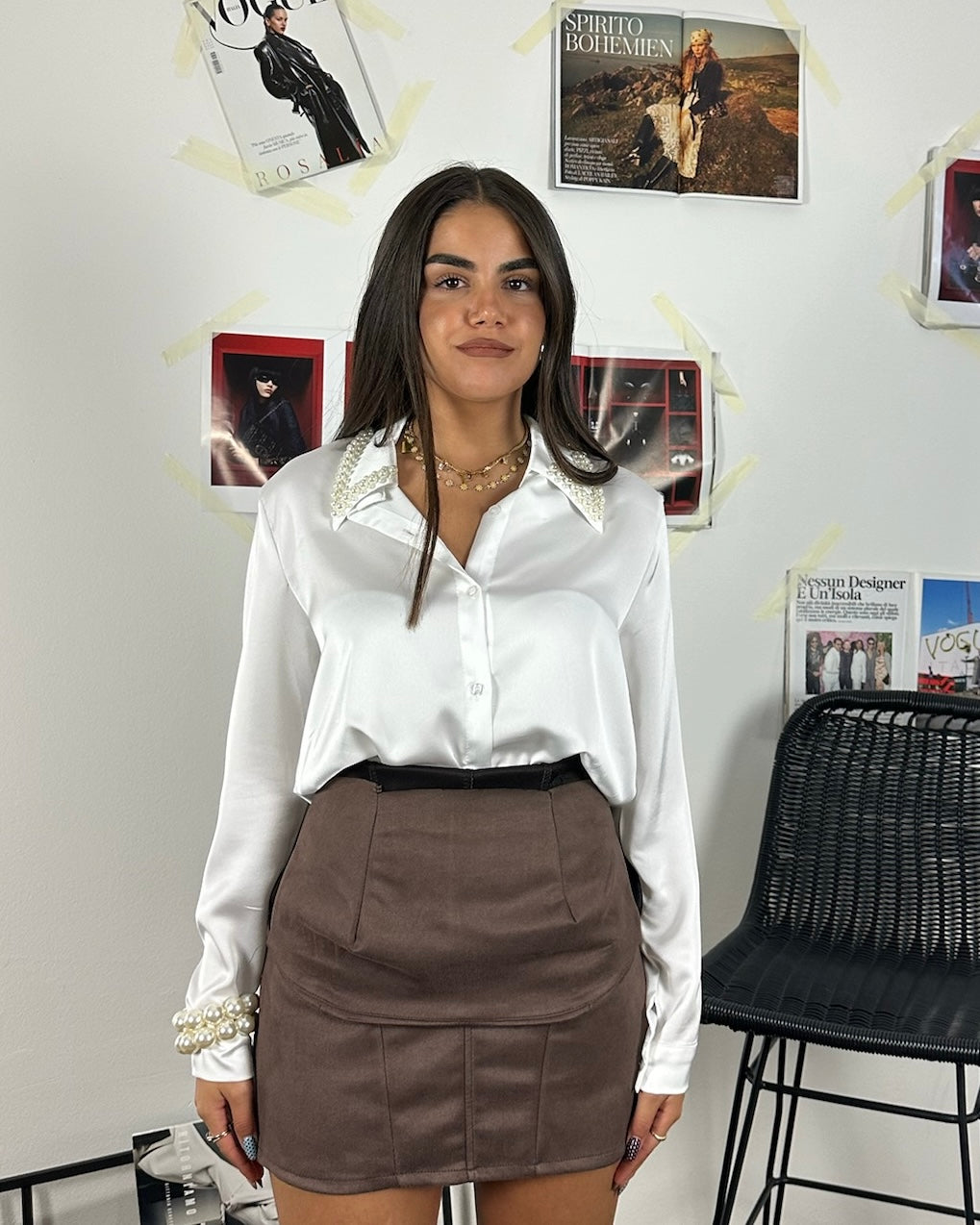 Camicia Pearl