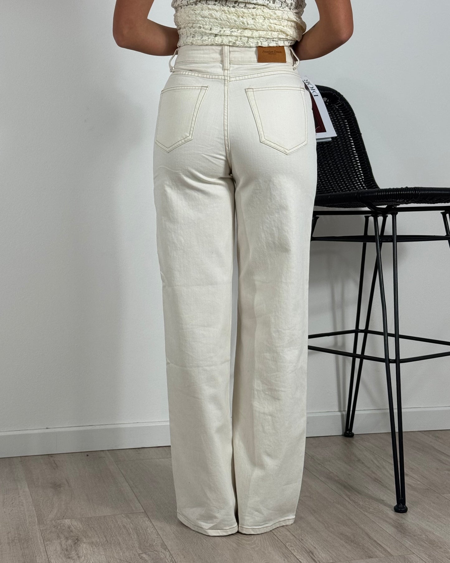 Jeans Soft Stitch Wide Leg