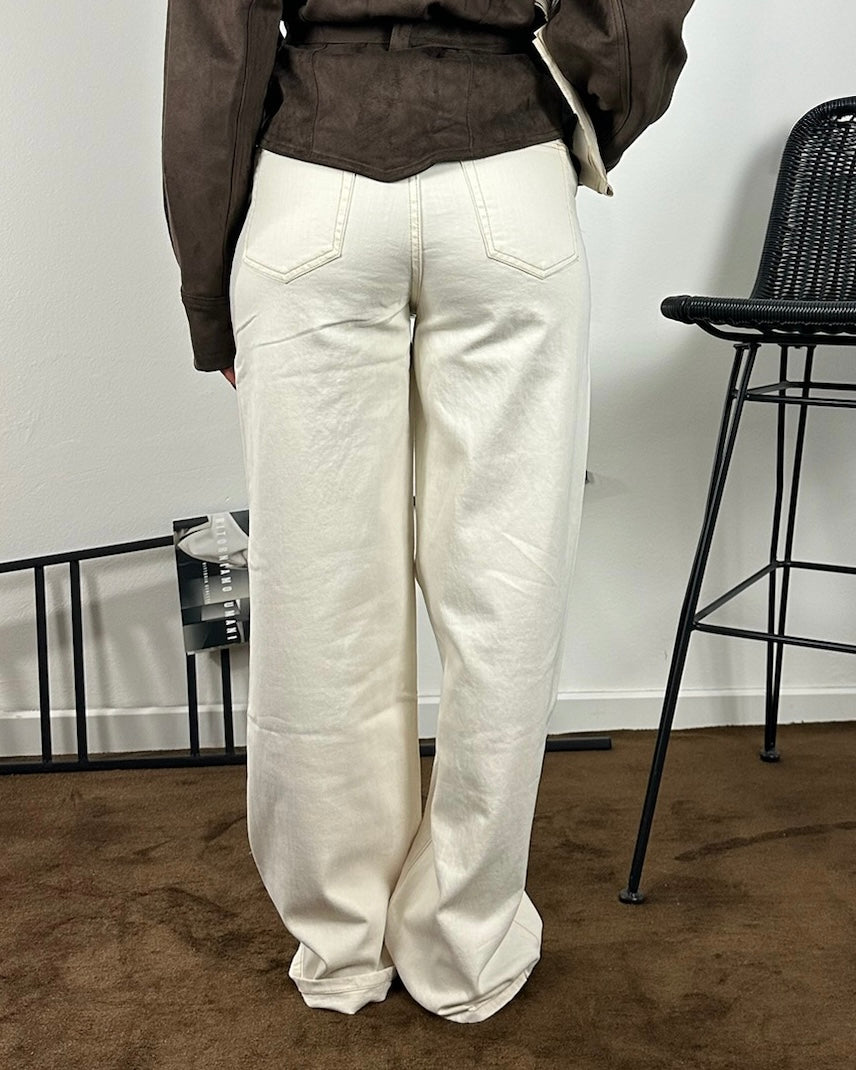 Jeans Soft Stitch Wide Leg