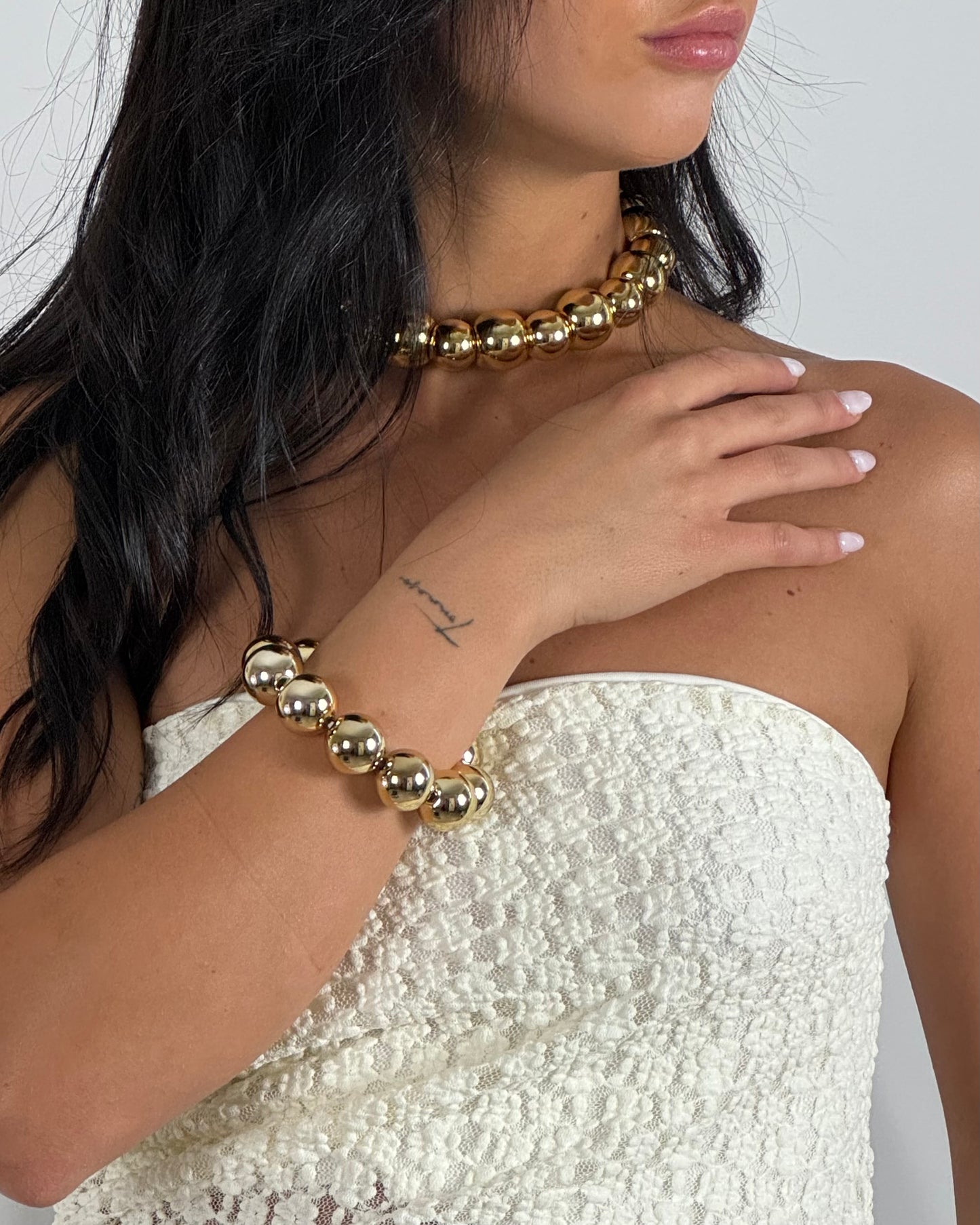 Collana Nacre Gold