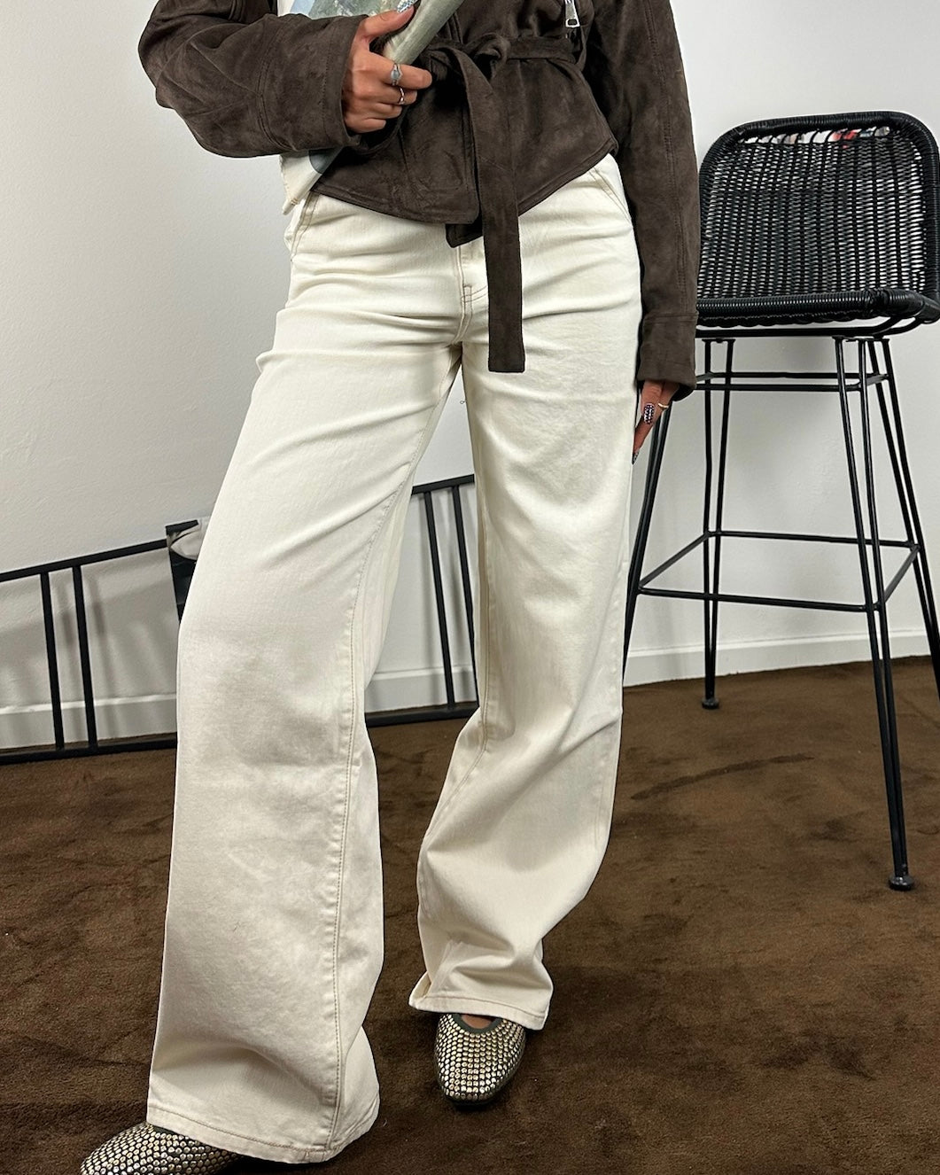 Jeans Soft Stitch Wide Leg