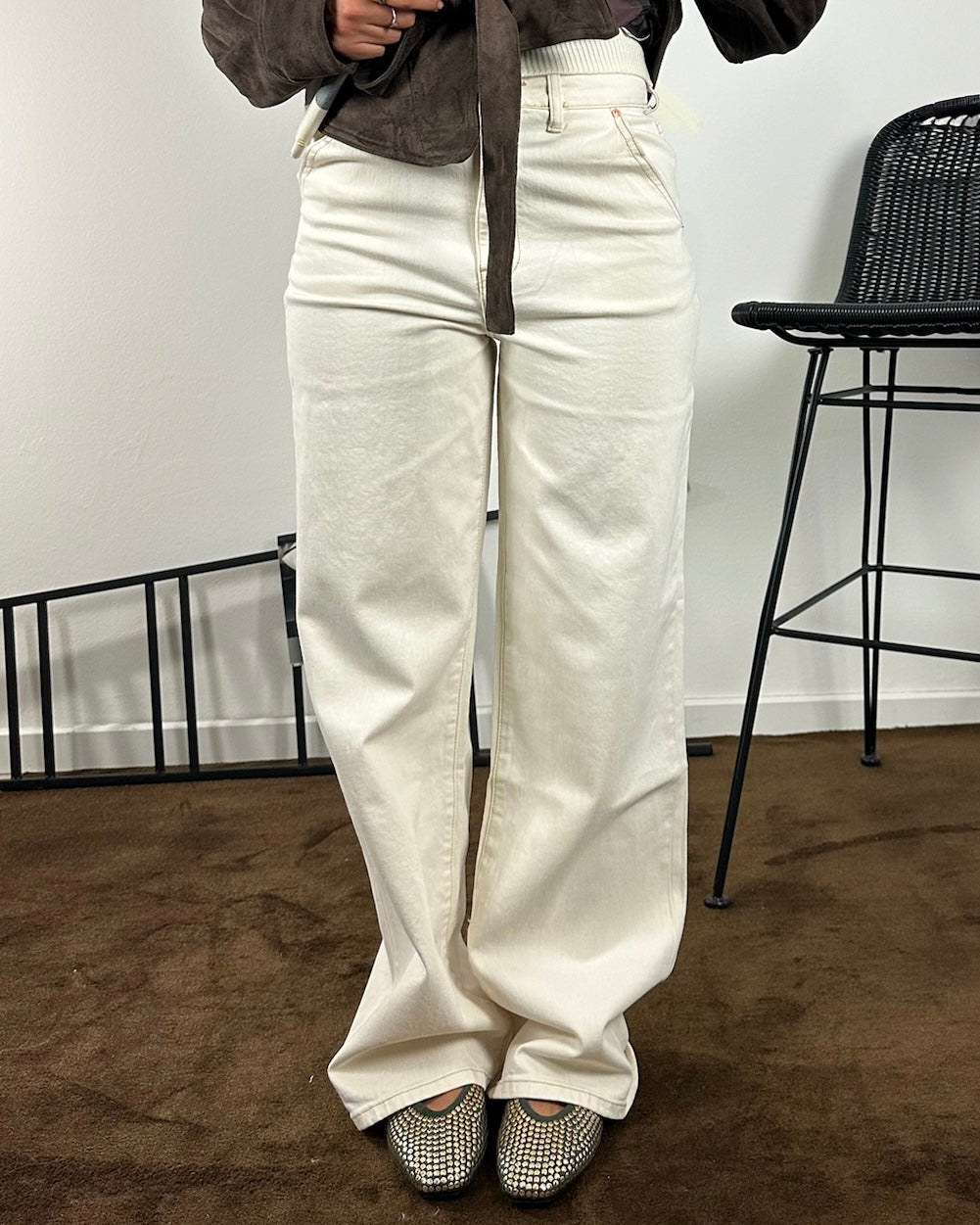 Jeans Soft Stitch Wide Leg