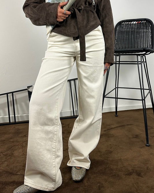 Jeans Soft Stitch Wide Leg